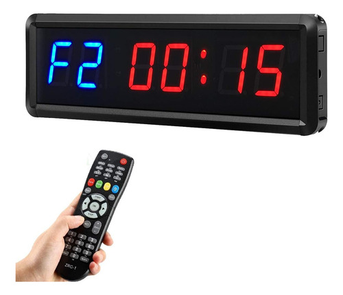 Reloj Temporizador De Gimnasio Digital Tabata Entrenami...