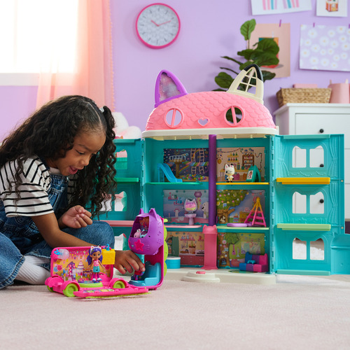 Gabby's Dollhouse Autobús De Fiesta Figuras De Gabby