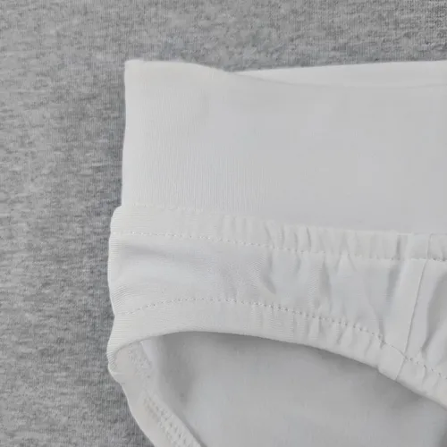 Slip Blanco Deportivo Microfibra