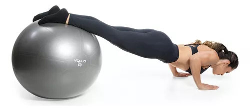 Gym Ball Vollo 65cm Cinza