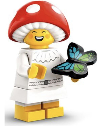 Lego 71045 Minifigures Series 25 Mushroom Sprite 71045-6 Quantidade De Peças 7