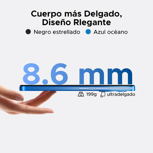 Doogee Note 59 Celular 5g 6250 mAh Android 15 6.75 HD+ 120 Hz 8 GB Ram +128 GB Rom NFC Cámara 16 MP