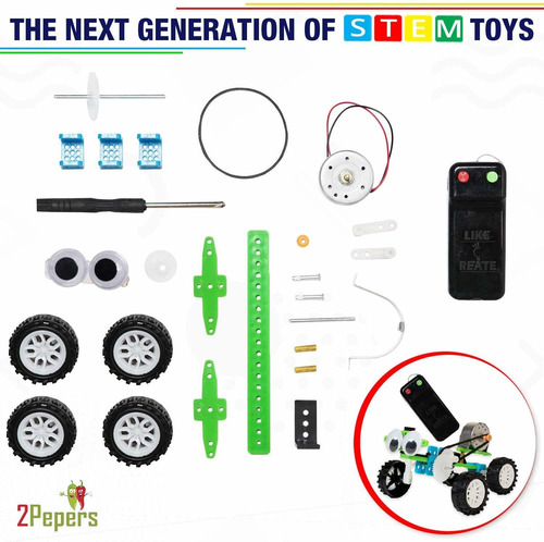 2pepers Eléctrico Kits Robóticos Ciencia Automóviles Para Ni
