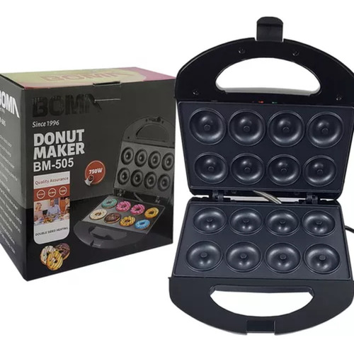 Fabrica  De Mini Donas Boma 750 W Practica De 8 Unidades