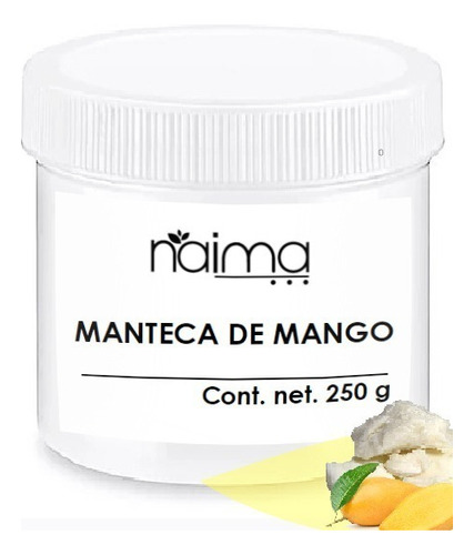  Manteca De Mango 250 Gramos Grado Alimenticio