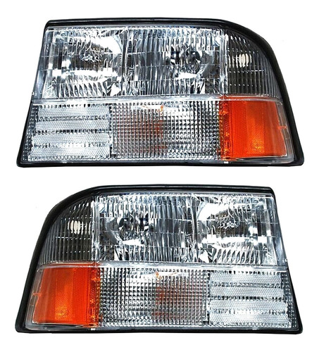 2 Faros Gmc Sonoma 98-04 Generica