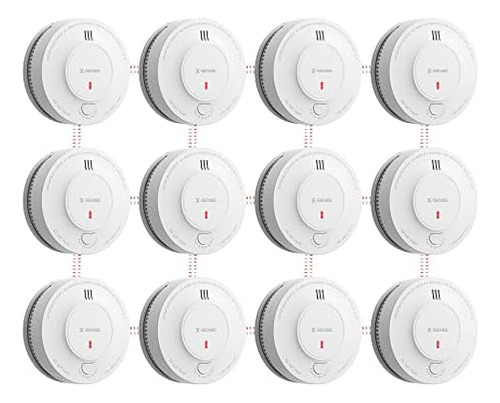 Detector De Humo Inalámbrico Interconectado Con Alarma Contr