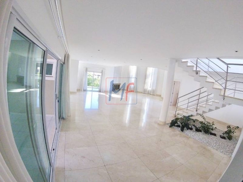Imagem 4 de 29 de Ref 9553 - Lindíssima Casa No Condomínio Fechado - Residencial Tamboré 1 , Com 4 Dorms, ( 4 Suítes), 6 Vagas, 600 M A.c. Terreno 1.300 M2 - 9553