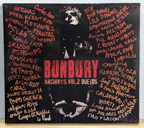 Bunbury Archivos Vol. 2 Duetos / Cd Nuevo Sellado