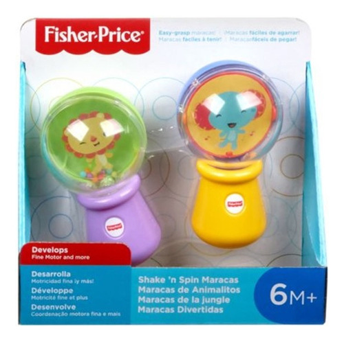 Maracas Fisher Price Animalitos Juguete Bebes