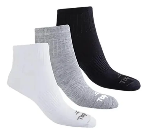 comprar Medias Topper Moda Pack X 3 Caña Baja Ng Gr 160848