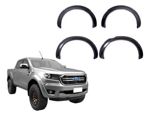 Extensiones Fangueras Tapabarro Ford Ranger 2016-2022