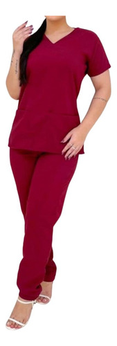 Pijama Cirúrgico Scrub Hospitalar Médico Plus Size Bolso Ph 