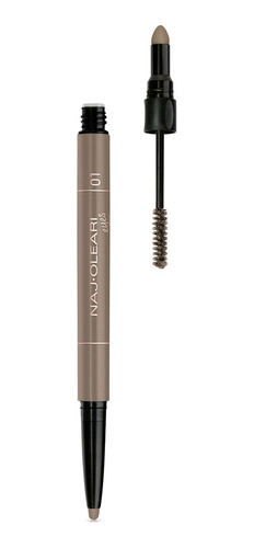 Maquillaje De Cejas Naj Oleari 3in1 Perfect Brown