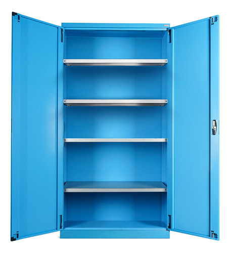 Armario Storage Compat 102x40x200cm Para 800 Kg Faa130001 Color Azul