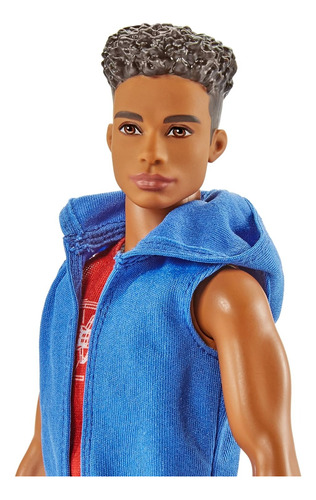 2016 Barbie Ken Fashionista # 5- Hip Hoodie-empaque  Dañado