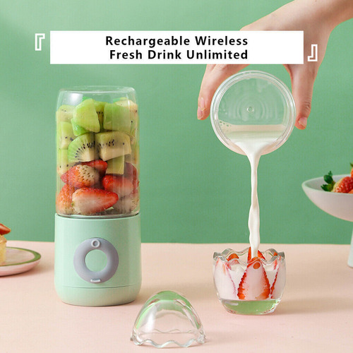 Licuadora Portátil, 500 Ml De Capacidad, Usb Portátil