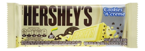 Chocolate Branco Cookies 'n' Creme Hershey's  pacote 87 g