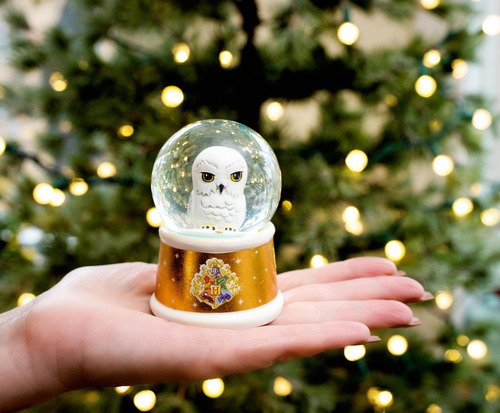 Bola De Nieve De Harry Potter Con Forma De Búho Hedwig, Ilum