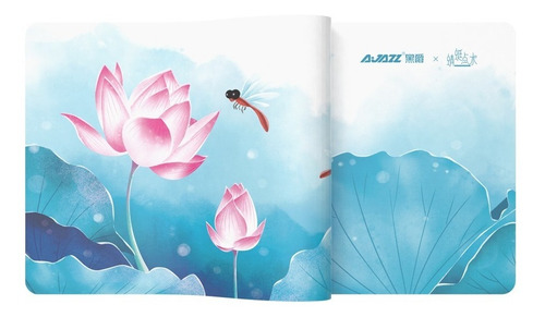 Imagen 4 de 6 de Mouse Pad Xl Flor De Loto - Ajazz