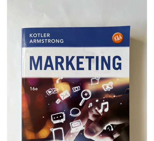 Marketing Kotler / Armstrong 16ª Edición Usado