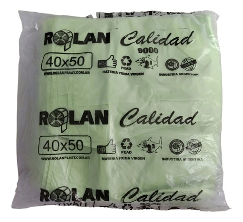 Bolsa Camiseta 40x50 Tiburon Verde Rolan Verde
