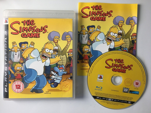 Los Simpson Juego Ps3 Original Fisico Compelto