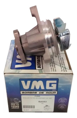 Bomba De Agua Vmg Ford S Max 2.3 16v Duratec