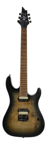 Guitarra Cort Captação Emg Kx 300 Oprb Open Pore Raw Burst Cor Preto Orientação Da Mão Destro