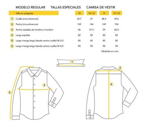 Camisa De Vestir / Pierre Cardin / C. Reg / E. 81-11 E | Meses sin intereses Camisa De Vestir / Pierre Cardin / C. Reg / E. 81-11 E | Meses sin intereses