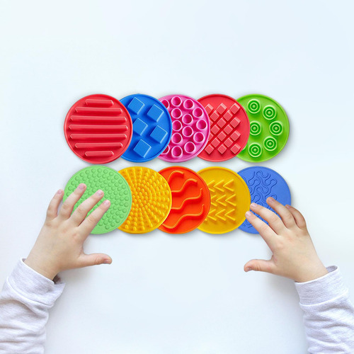 Juguete Sensorial De Silicona Con Alfombrilla Táctil Niños