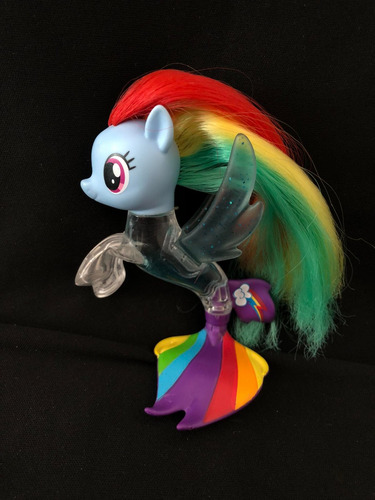 Rainbow Dash Agua Pony De Mar Sirena My Little Pony (Usado)