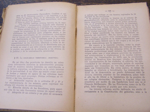 El Radicalismo De Mañana * Ricardo Rojas * 1932 *