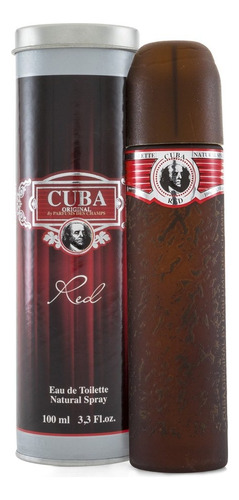 Cuba Red 100 Ml Edt Spray De Cuba