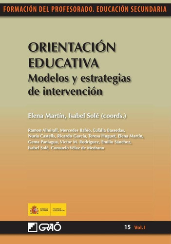 Orientación Educativa. Modelos Y Estrategias De Intervenc...