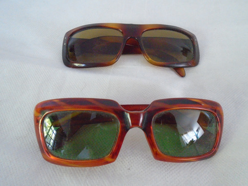 Lote De 2 Lentes De Sol Vintage De Hombre