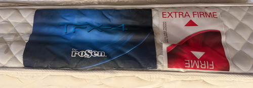 Cama Rosen, 2 Plazas, 1 Colchón, 1 Base Y Respaldo (usado) (Usado)