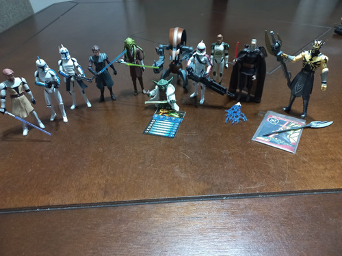 Star Wars The Clone Wars- Lote De Figuras- Loose (Usado)
