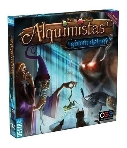 Juego De Mesa Alquimistas Expansión El Golem Del Rey Devir