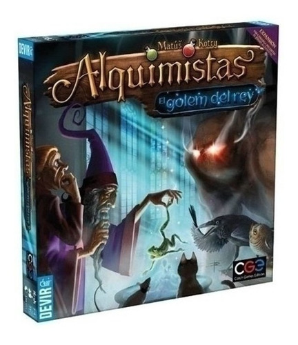 Alquimistas El Golem Del Rey Juego De Mesa Devir Expansion