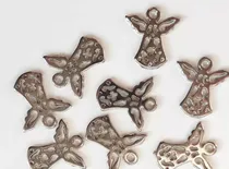 Comprar 20 Dijes De Angelitos Angel Chiquitos 15mm Metal