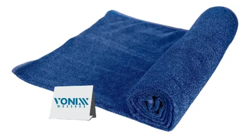Toalha Microfibra Secagem Automotiva 50x90cm 350gsm Vonixx Cor Azul