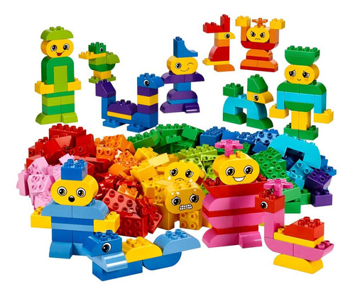 Lego Education Conjunto Criativo De Blocos Lego Duplo 45019 Quantidade De Peças 160