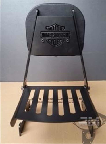 Sissy Bar Fixo Removível Harley Deluxe