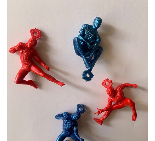 Pack 5 Antiguas Mini Figuras Coleccionables Spiderman (Usado)