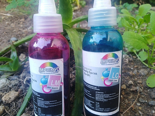 Tinta 100ml Light Cyan Y Light Magenta Compatible Epson