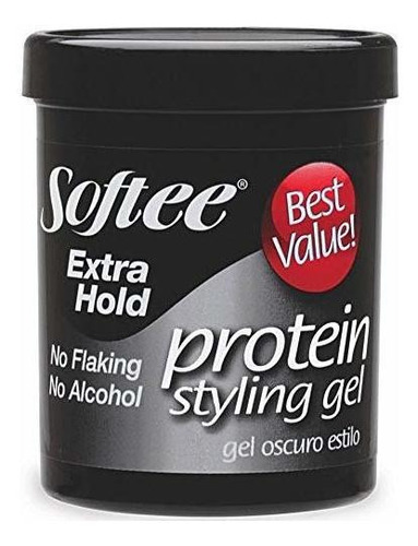 Gel Para Cabello - Softee Styling Gel Proteins Extra Hold 8 