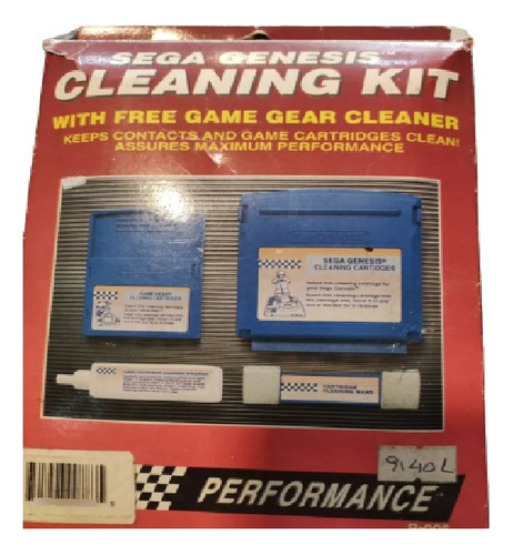 Limpiador De Cassettes Y Consolas Y Sega Genesis Game Gear