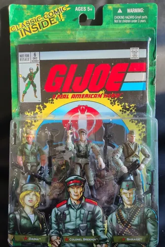 G I Joe Classic Comic Inside #6 Daina Colonel Brekhov Shrage