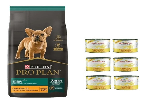 Pro Plan Cachorro Raza Pequeña 7,5k + 6 Pate+ Envio Gratis